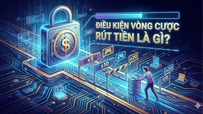 Điều kiện vòng cược rút tiền là gì? Cách rút tiền nhanh chóng 3 dieu-kien-vong-cuoc-rut-tien-la-gi
